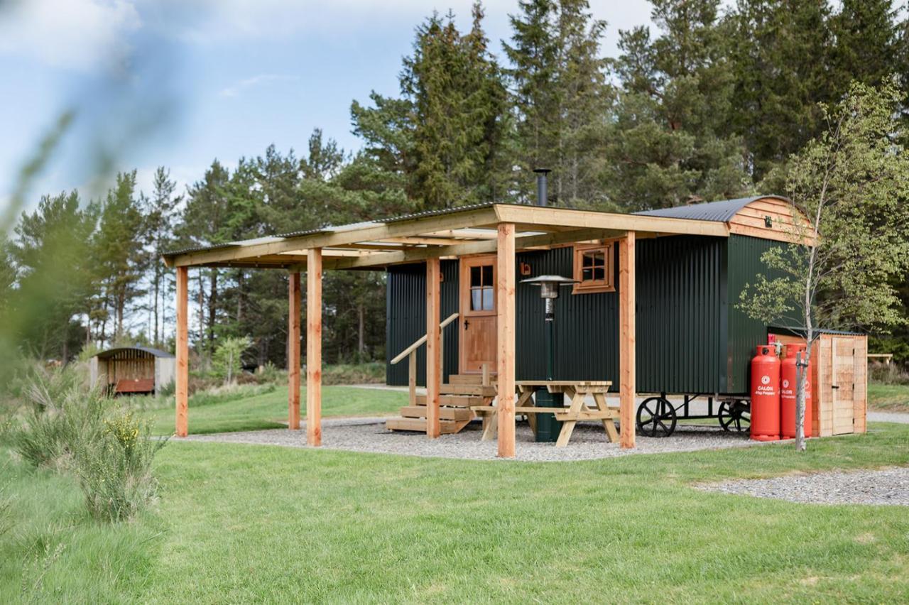 Highland Shepherd Huts Nethy Bridge Exteriör bild