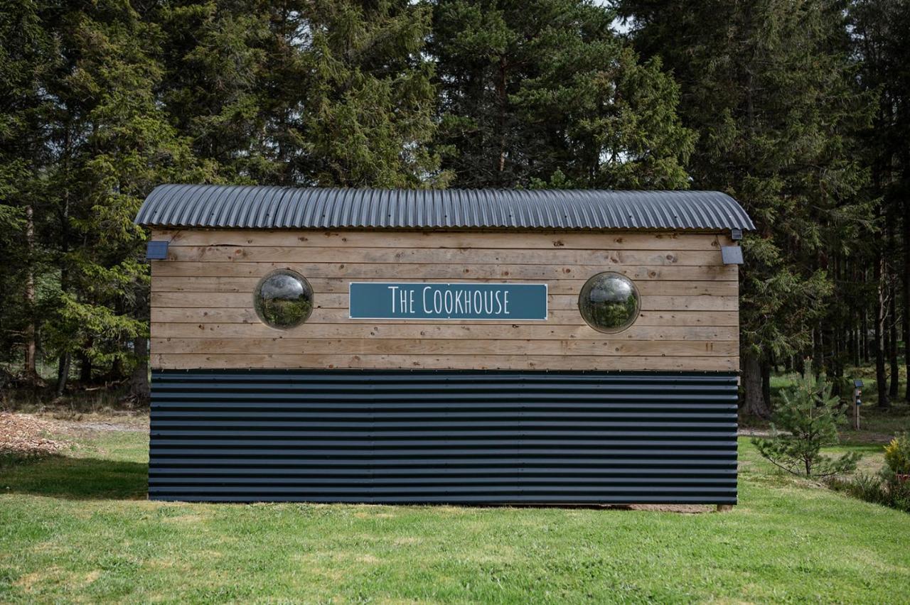 Highland Shepherd Huts Nethy Bridge Exteriör bild