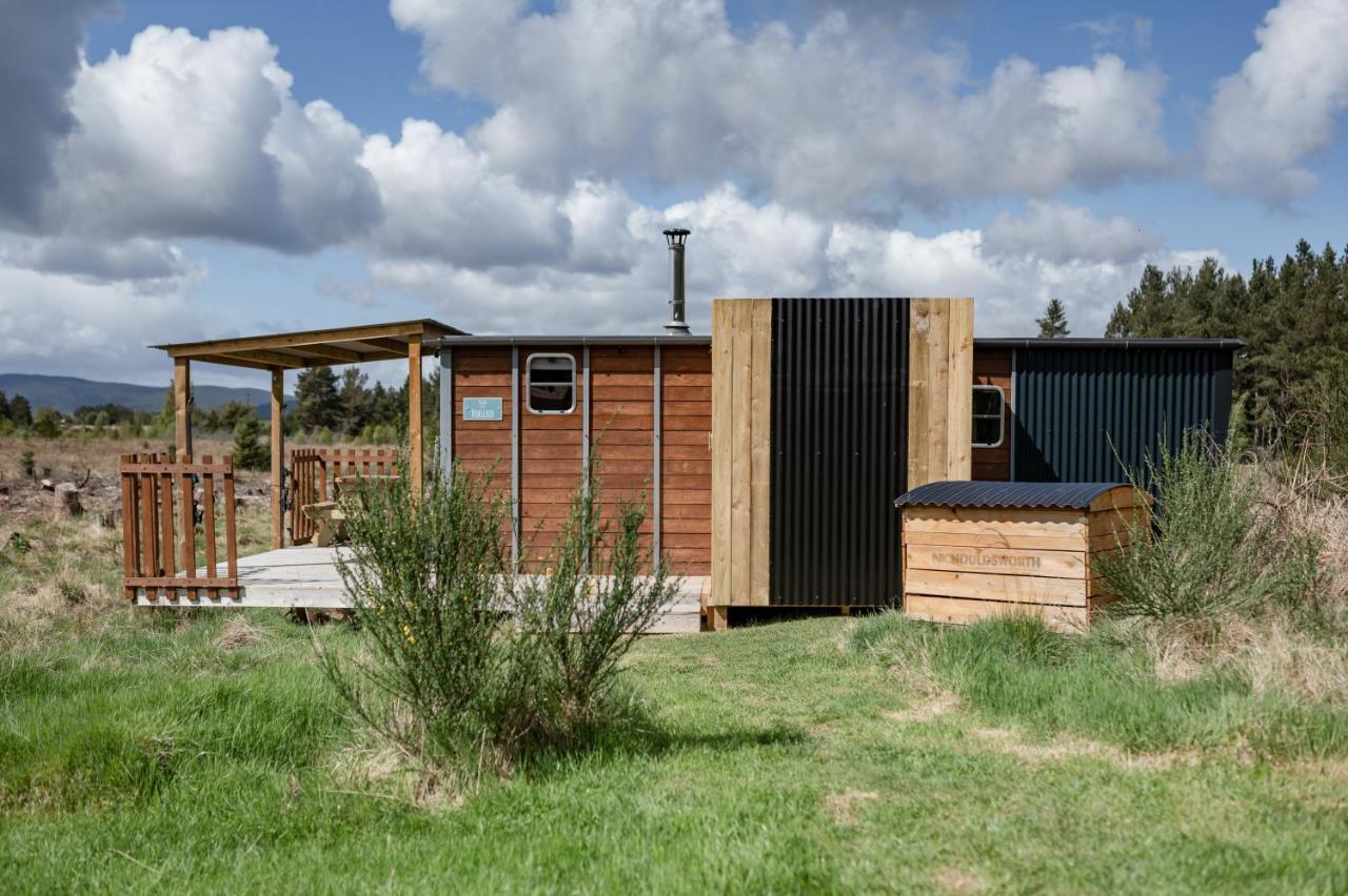 Highland Shepherd Huts Lägenhet Nethy Bridge Exteriör bild